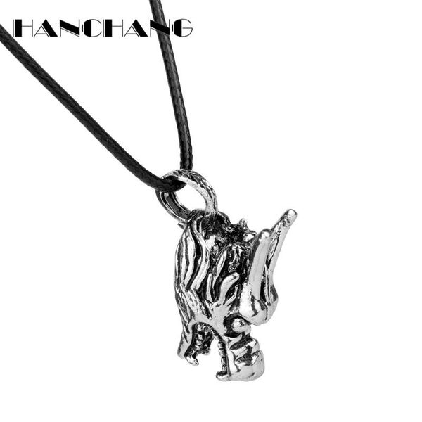 hanchang punk style dreagon head pendants necklaces statement necklace for woman men fashion hip hop jewelry, Silver
hanchang punk style dreagon head pendants necklaces statement necklace for woman men fashion hip hop jewelry, Silver