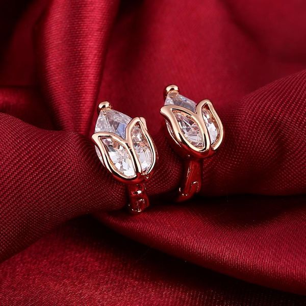 new european american classic fashion cz 2021 flower buds hoop earrings earrings for women, Golden;silver
new european american classic fashion cz 2021 flower buds hoop earrings earrings for women, Golden;silver