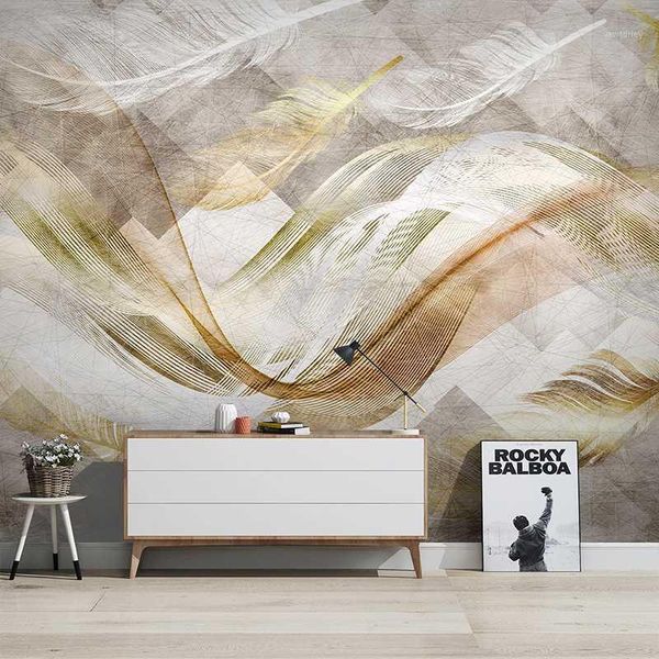 custom p wallpaper modern minimalist abstract line feather art murals living room tv sofa creative wall papers for walls 3 d1
custom p wallpaper modern minimalist abstract line feather art murals living room tv sofa creative wall papers for walls 3 d1