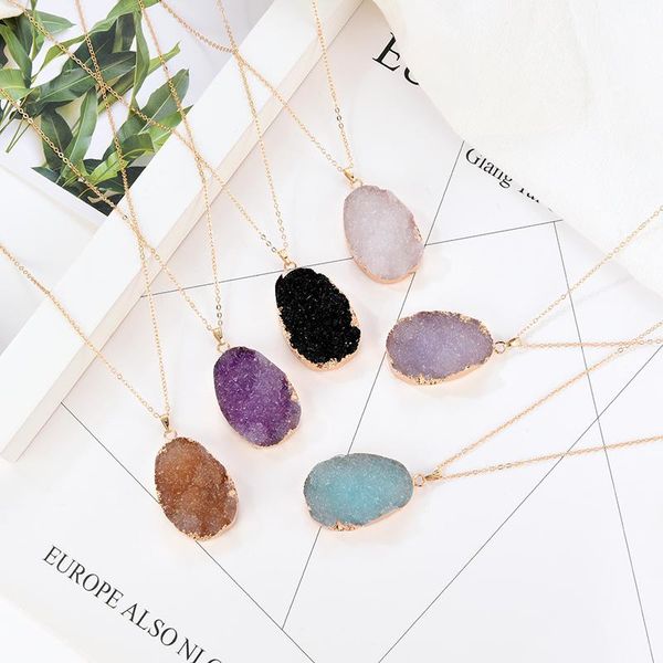 trendy elegant exquisite multicolor irregular fashion accessories pendant necklace female affordable, Silver
trendy elegant exquisite multicolor irregular fashion accessories pendant necklace female affordable, Silver