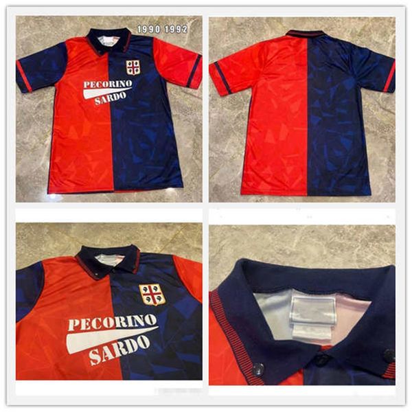 90/92 retro cagliari calcio soccer jersey 199/1992 home joao pedro simeone nainggolan godin soccer shirt red football uniforms, Black;gray
90/92 retro cagliari calcio soccer jersey 199/1992 home joao pedro simeone nainggolan godin soccer shirt red football uniforms, Black;gray