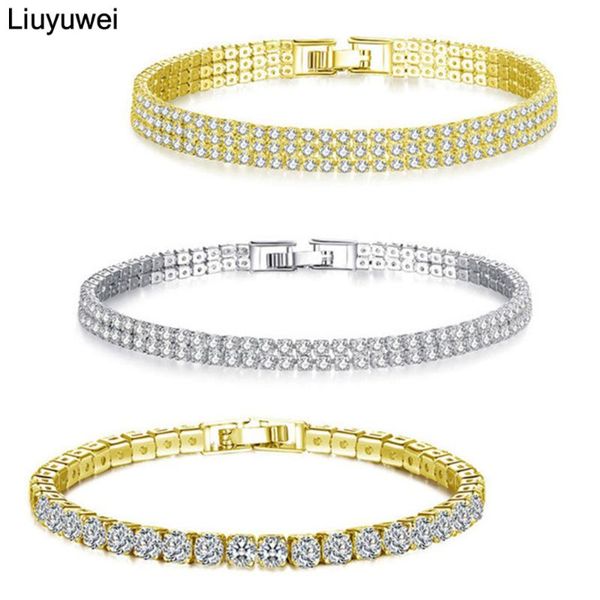 link, chain liuyuwei fashion cubic zirconia tennis bracelet & bangle gold silver color charm for women bridal wedding party jewelry, Black 
link, chain liuyuwei fashion cubic zirconia tennis bracelet & bangle gold silver color charm for women bridal wedding party jewelry, Black