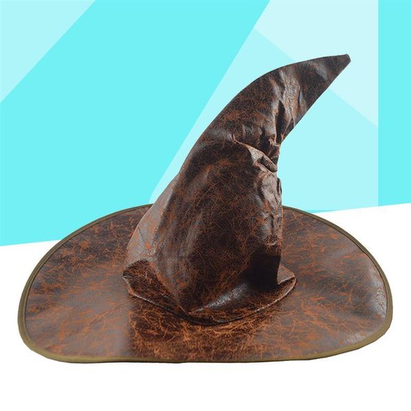 кожаные ведьмы мастера шляпы мода вечеринка головной убор хэллоуин party rings косплей костюм аксессуары для детей взрослый (браун) wmtrlq
кожаные ведьмы мастера шляпы мода вечеринка головной убор хэллоуин party rings косплей костюм аксессуары для детей взрослый (браун) wmtrlq