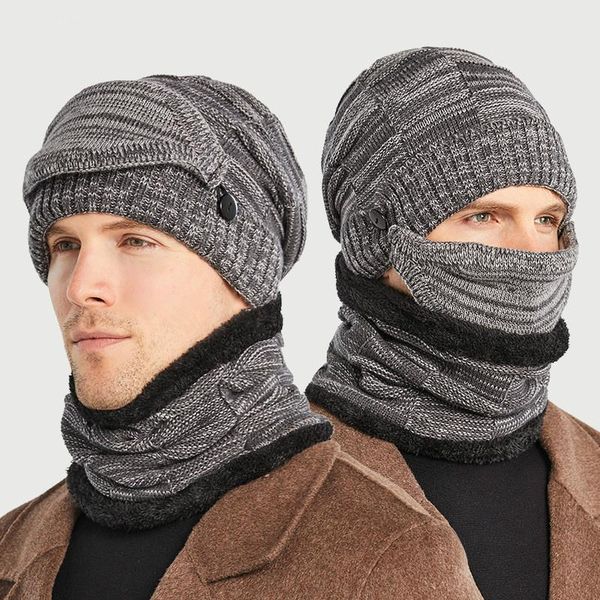 cycling caps & masks winter hats hoods snoods velvet thick woolen men's autumn knitted parent-child outfit bike cap, Black
cycling caps & masks winter hats hoods snoods velvet thick woolen men's autumn knitted parent-child outfit bike cap, Black