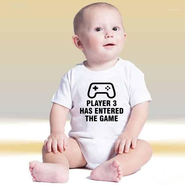 player 3 has entered the game baby clothes character short clothing set newborn bodysuits & one- piece baby jumpsuits 0-24m1, Blue
player 3 has entered the game baby clothes character short clothing set newborn bodysuits & one- piece baby jumpsuits 0-24m1, Blue