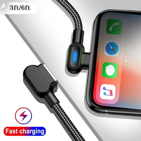 new double elbow type-c micro usb cables fast charge 90 degree cable with led light for samsung huawei quick cable for all mobile phone
new double elbow type-c micro usb cables fast charge 90 degree cable with led light for samsung huawei quick cable for all mobile phone