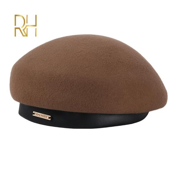 berets design stewardess woolen beret female pu brim elegance hat 100% winter flat caps rh, Blue;gray
berets design stewardess woolen beret female pu brim elegance hat 100% winter flat caps rh, Blue;gray