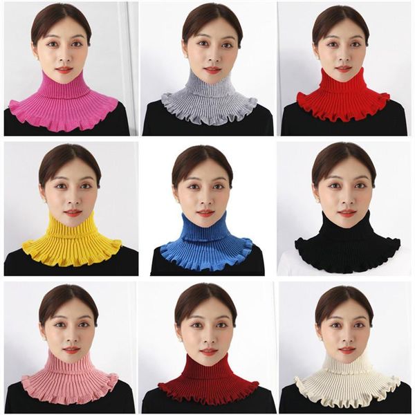 neck ties women winter warm comfy turtleneck ribbed knit false collar dickey ruffles detachable scarf solid wrap, Blue;purple
neck ties women winter warm comfy turtleneck ribbed knit false collar dickey ruffles detachable scarf solid wrap, Blue;purple