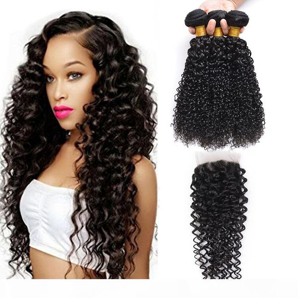 brazilian curly wave 3 bundles with closure part hair weave bundles virgin human hair three middle part weaves with closure, Black;brown
brazilian curly wave 3 bundles with closure part hair weave bundles virgin human hair three middle part weaves with closure, Black;brown