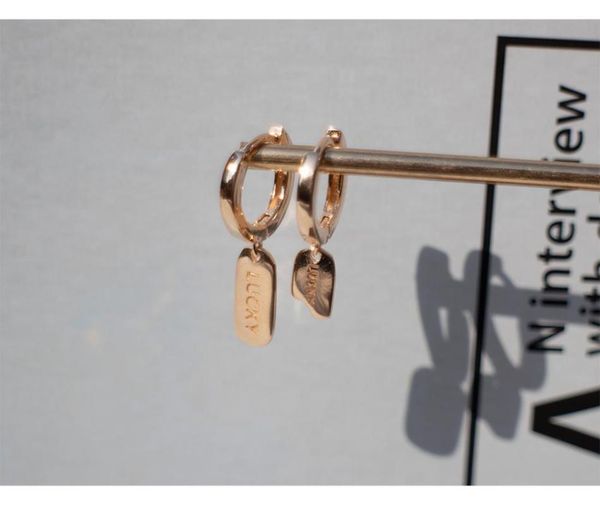 925 sterling silver earring fashion personality small square short drop earring letter lucky trend girl wemon silver ear jewelry
925 sterling silver earring fashion personality small square short drop earring letter lucky trend girl wemon silver ear jewelry