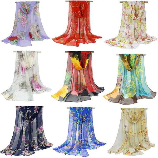 66 styles women silk scarf georgette print fashion chiffon headscarf wild thin shawls beach bandana, Blue;gray
66 styles women silk scarf georgette print fashion chiffon headscarf wild thin shawls beach bandana, Blue;gray