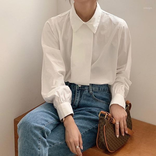 autumn 2020 new retro design sense minority long sleeve shirt solid color female white shirt1
autumn 2020 new retro design sense minority long sleeve shirt solid color female white shirt1