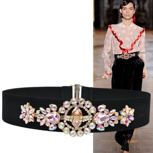 korean high end green blue crystal gem women dress belts elastic waistband rhinestone ladies corset cummerbund caestus dp41, Black;brown
korean high end green blue crystal gem women dress belts elastic waistband rhinestone ladies corset cummerbund caestus dp41, Black;brown