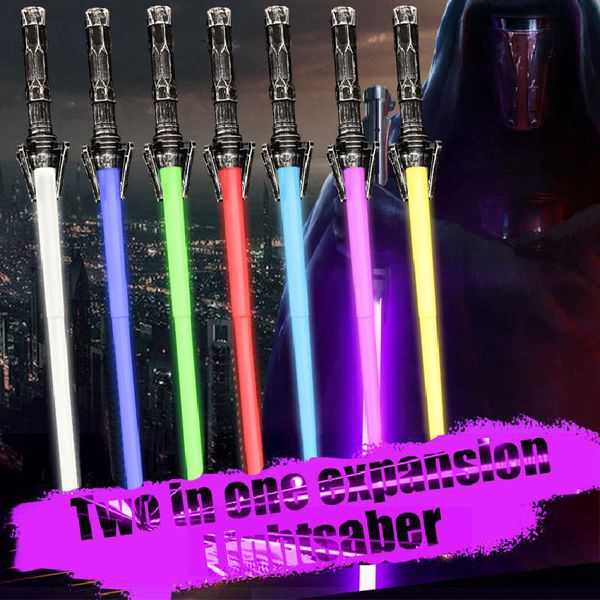 2 in 1 telescopic lightsaber lightsaber colorful led sword weapons props bar party wars lightsaber toys for kids and adults cosplay go
2 in 1 telescopic lightsaber lightsaber colorful led sword weapons props bar party wars lightsaber toys for kids and adults cosplay go