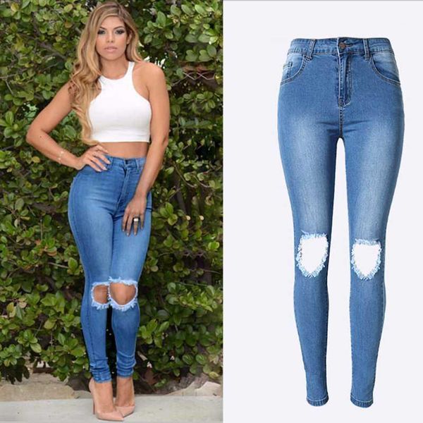 fashion high waist distressed jeans woman ripped pencil pants hole jeans for women denim jean pants skinny woman pantalon1, Blue
fashion high waist distressed jeans woman ripped pencil pants hole jeans for women denim jean pants skinny woman pantalon1, Blue