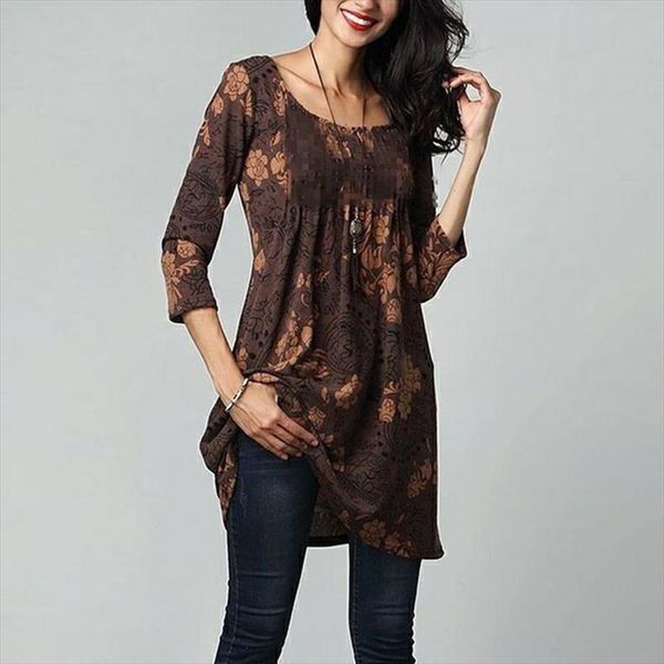 womens loose long sleeve cotton casual blouse shirt tunic casual blouse female floral printed o neck plus size shirt, White
womens loose long sleeve cotton casual blouse shirt tunic casual blouse female floral printed o neck plus size shirt, White