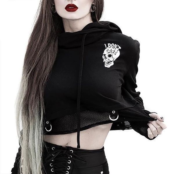 jiezuofang women tracksuit cotton autumn gothic crop hoodies streetwear stitching chain non-mainstream women's sweatshirt y200608, Black
jiezuofang women tracksuit cotton autumn gothic crop hoodies streetwear stitching chain non-mainstream women's sweatshirt y200608, Black