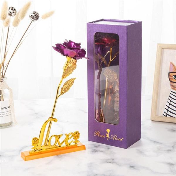 1Pcs Gold Leaf Rose Valentine's Day Gift For Girlfriend Mother's Day Wedding Anniversary New Year Party Supplies Home Ornament
1Pcs Gold Leaf Rose Valentine's Day Gift For Girlfriend Mother's Day Wedding Anniversary New Year Party Supplies Home Ornament