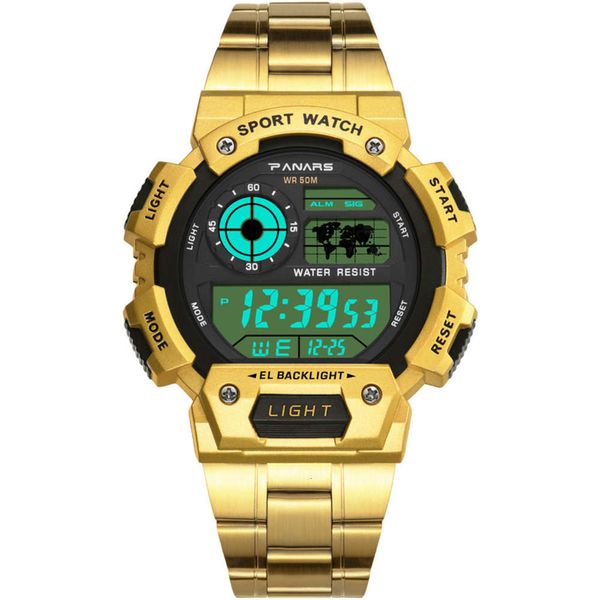 steel band watch luminous multifunctional alloy sports fashion luxury electronic watch men's ins sale, Slivery;brown
steel band watch luminous multifunctional alloy sports fashion luxury electronic watch men's ins sale, Slivery;brown