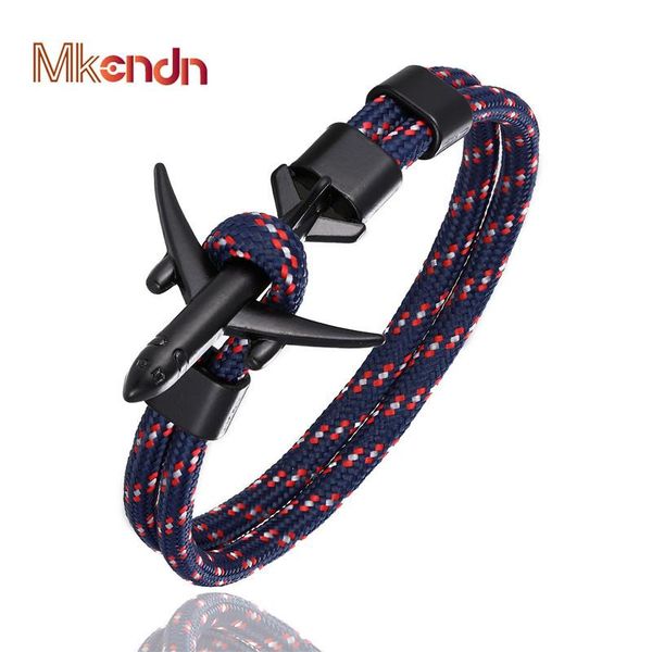 mkendn new arrival airplane anchor bracelets men charm rope chain 550 paracord bracelet male wrap metal sport hooks jewelry jlljua
mkendn new arrival airplane anchor bracelets men charm rope chain 550 paracord bracelet male wrap metal sport hooks jewelry jlljua