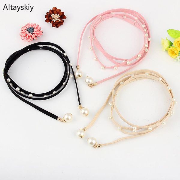 belts women solid thin overlong faux leather pearl daily girls womens dress belt all-match sweet kawaii trendy korean style chic, Black;brown
belts women solid thin overlong faux leather pearl daily girls womens dress belt all-match sweet kawaii trendy korean style chic, Black;brown