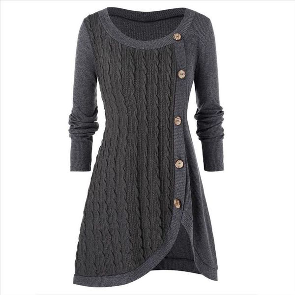 plus size 5xl winter solid buttons tunic sweater women warm long sleeve knitted pullover blouse female jumper women ladies, White
plus size 5xl winter solid buttons tunic sweater women warm long sleeve knitted pullover blouse female jumper women ladies, White