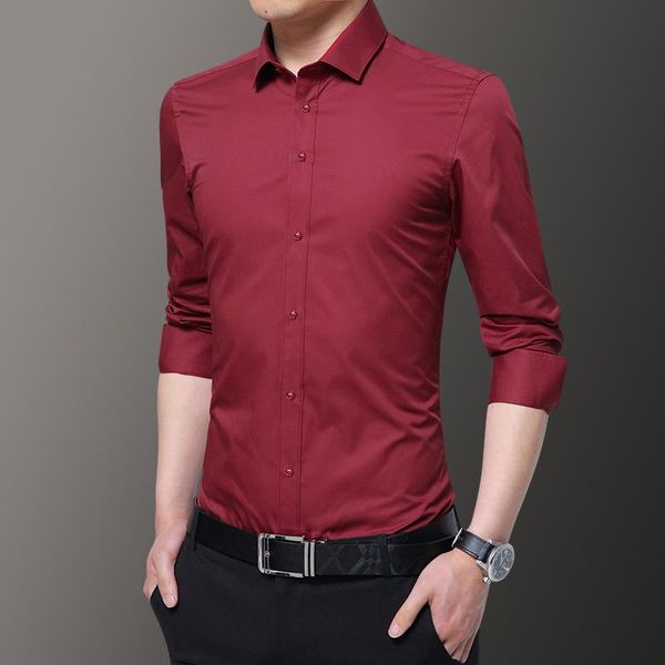 men's dress shirts arrivals men shirt for wedding groom suits fashion long sleeve business formal white black pink
men's dress shirts arrivals men shirt for wedding groom suits fashion long sleeve business formal white black pink