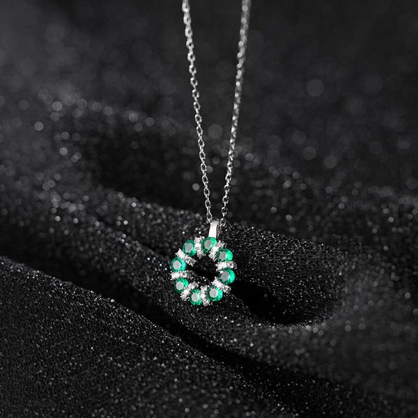 925 sterling silver necklace green zircon pendant jewelry minimalism chocker kolye vintage collier bijoux femme women necklace q0531
925 sterling silver necklace green zircon pendant jewelry minimalism chocker kolye vintage collier bijoux femme women necklace q0531