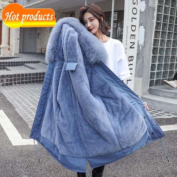 women's winter coat with fur collar thicken long jacket parks 0eyk, Black
women's winter coat with fur collar thicken long jacket parks 0eyk, Black