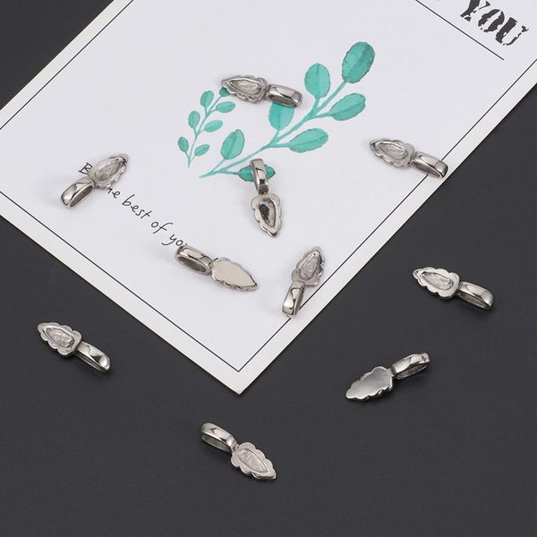 304 stainless steel glue-on flat pad pendant bails for pendant makings diy jewelry stainless steel color 7x21mm hole 7x3mm
304 stainless steel glue-on flat pad pendant bails for pendant makings diy jewelry stainless steel color 7x21mm hole 7x3mm