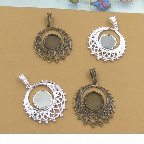 boyute new product 20pcs 10mm round cabochon pendant blank tray wholesale vintage style brass material diy jewelry accessories, Slivery;crystal
boyute new product 20pcs 10mm round cabochon pendant blank tray wholesale vintage style brass material diy jewelry accessories, Slivery;crystal