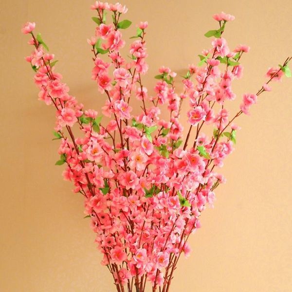 1 pcs 125cm large artificial flowers peach blossom simulation flower for wedding decoration fake flowers home decor
1 pcs 125cm large artificial flowers peach blossom simulation flower for wedding decoration fake flowers home decor