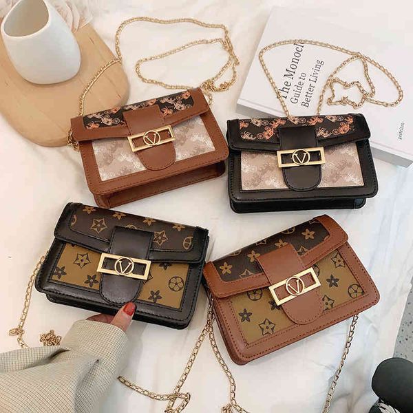 2022 factory wholesale new old flower chain square fashion korean version foreign style single shoulder diagonal small messenger bag buckle
2022 factory wholesale new old flower chain square fashion korean version foreign style single shoulder diagonal small messenger bag buckle