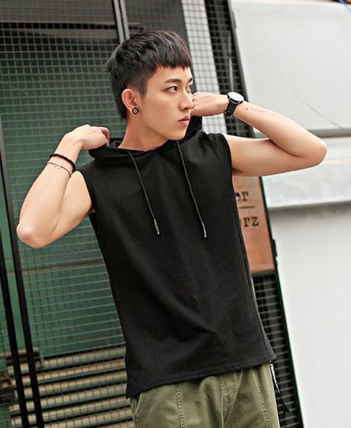 2020 new cotton casual vest men' sleeveless vest men' bodybuilding clothing sweatshirt fitness running1, White;black
2020 new cotton casual vest men' sleeveless vest men' bodybuilding clothing sweatshirt fitness running1, White;black