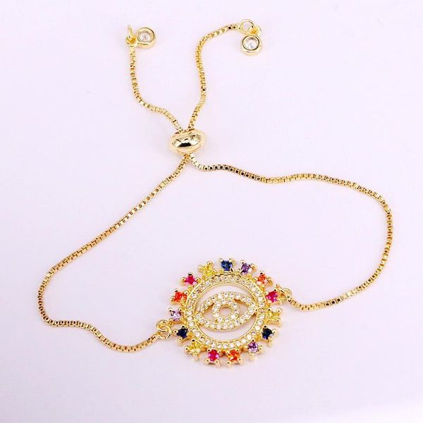 3pcs, beautiful zirconia bracelets & bangles femme copper chain multi cz rainbow charm round eye bracelet for women jewelry1, Black
3pcs, beautiful zirconia bracelets & bangles femme copper chain multi cz rainbow charm round eye bracelet for women jewelry1, Black