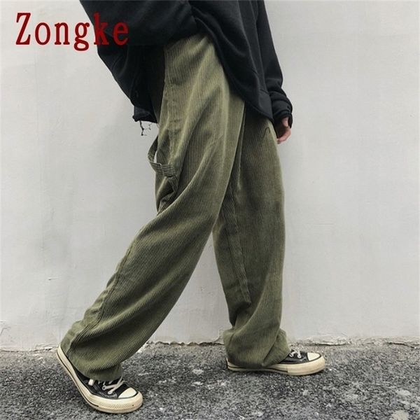 zongke autumn corduroy casual baggy pants men clothing joggers korean streetwear work trousers hip hop tracksuit m-2xl 201110, Black
zongke autumn corduroy casual baggy pants men clothing joggers korean streetwear work trousers hip hop tracksuit m-2xl 201110, Black