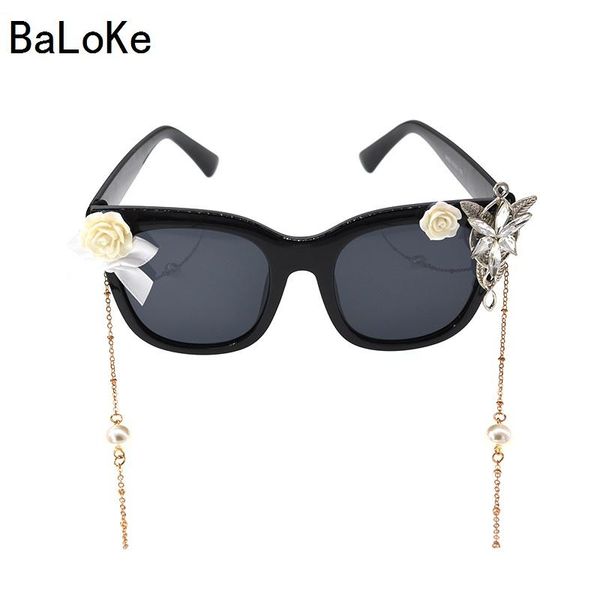 sunglasses baroque retro steampunk black frame metal flower round sun glasses women party/summer beach outdoor casual decoration, White;black
sunglasses baroque retro steampunk black frame metal flower round sun glasses women party/summer beach outdoor casual decoration, White;black