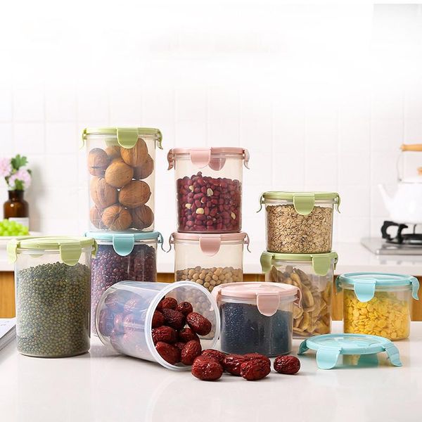 storage bottles & jars 1pcs transparent plastic airtight jar, refrigerator preservation kitchen grain box, jar
storage bottles & jars 1pcs transparent plastic airtight jar, refrigerator preservation kitchen grain box, jar