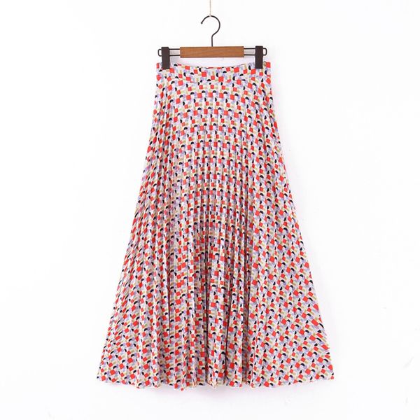 aomo fashion women print pleated midi skirt faldas mujer vintage side zipper office ladies elegant chic mid calf skirts sl82a q1209, Black
aomo fashion women print pleated midi skirt faldas mujer vintage side zipper office ladies elegant chic mid calf skirts sl82a q1209, Black