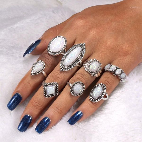 8-15pcs bohemian retro crystal flower leaves hollow lotus gem ring set women wedding anniversary gift1, Golden;silver
8-15pcs bohemian retro crystal flower leaves hollow lotus gem ring set women wedding anniversary gift1, Golden;silver