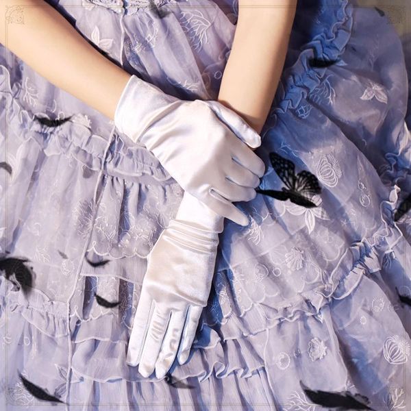 lilac lolita short satin evening dress etiquette gloves blue silver green stretchy dance performance prom ball wedding gloves h qylcmv, White
lilac lolita short satin evening dress etiquette gloves blue silver green stretchy dance performance prom ball wedding gloves h qylcmv, White