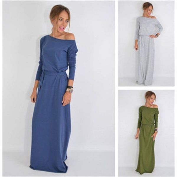 girl strapless loose dress fashion trend long sleeve round neck long skirts designer female spring new casual high waist formal dress, Black;gray
girl strapless loose dress fashion trend long sleeve round neck long skirts designer female spring new casual high waist formal dress, Black;gray