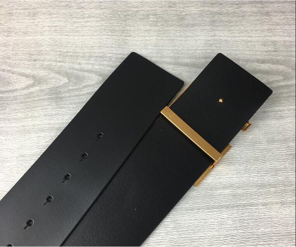 r women's belt fashion luxury buckle flat buckle belt width 7 cm ing, Black;brown
r women's belt fashion luxury buckle flat buckle belt width 7 cm ing, Black;brown