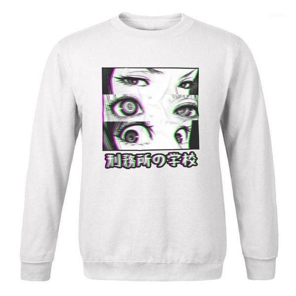 man fashion cartoon clothing hip hop hoodies new prison school eyes sad japanese anime tracksuits spring autumn 2020 sweatshirts1, Black
man fashion cartoon clothing hip hop hoodies new prison school eyes sad japanese anime tracksuits spring autumn 2020 sweatshirts1, Black
