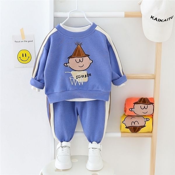 hylkidhuose spring baby girls boys clothing sets cartoon t shirt pants children casual sportswear toddler infant clothing y200323, White
hylkidhuose spring baby girls boys clothing sets cartoon t shirt pants children casual sportswear toddler infant clothing y200323, White
