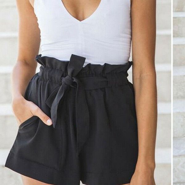 women summer casual loose shorts solid fashion high waist soft short trousers fashion shorts 5 colors1, White;black
women summer casual loose shorts solid fashion high waist soft short trousers fashion shorts 5 colors1, White;black