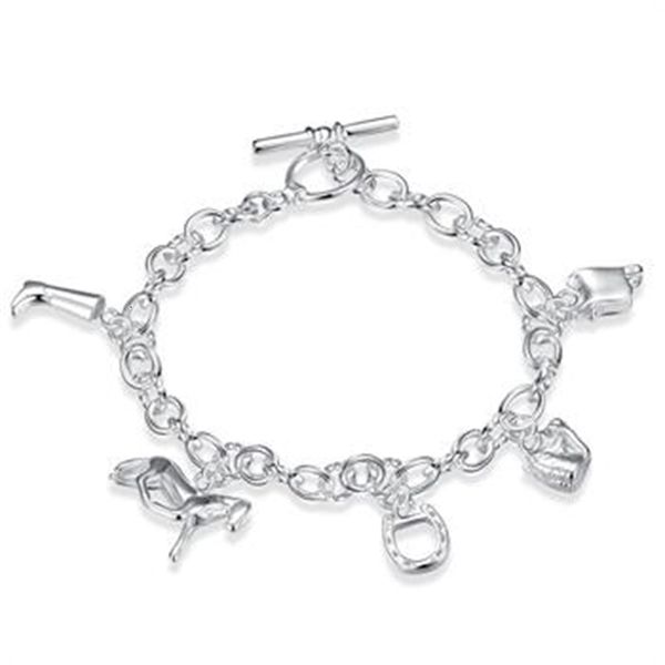 price retail lowest wholesale christmas gift, - shipping, new 925 silver fashion bracelet yh074, Black
price retail lowest wholesale christmas gift, - shipping, new 925 silver fashion bracelet yh074, Black