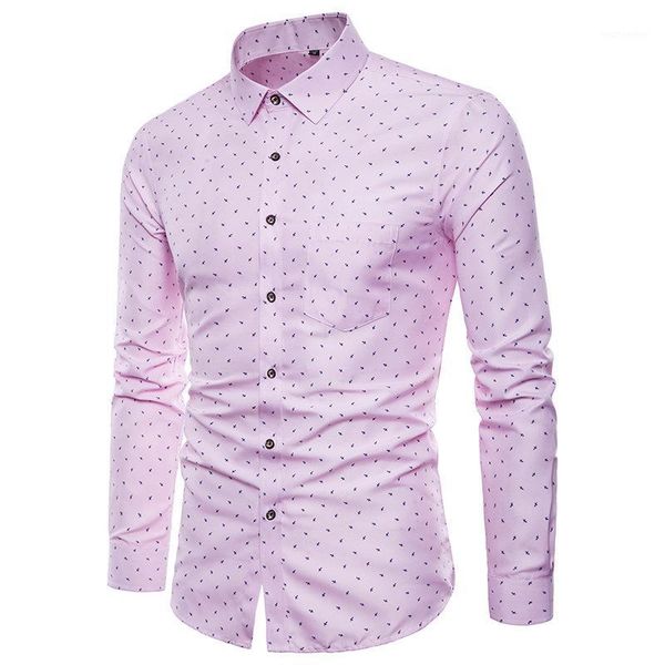 spring autumn new high-quality long-sleeved lapel men's shirt fashion british style floral large size slim casual male blouse1, White;black
spring autumn new high-quality long-sleeved lapel men's shirt fashion british style floral large size slim casual male blouse1, White;black
