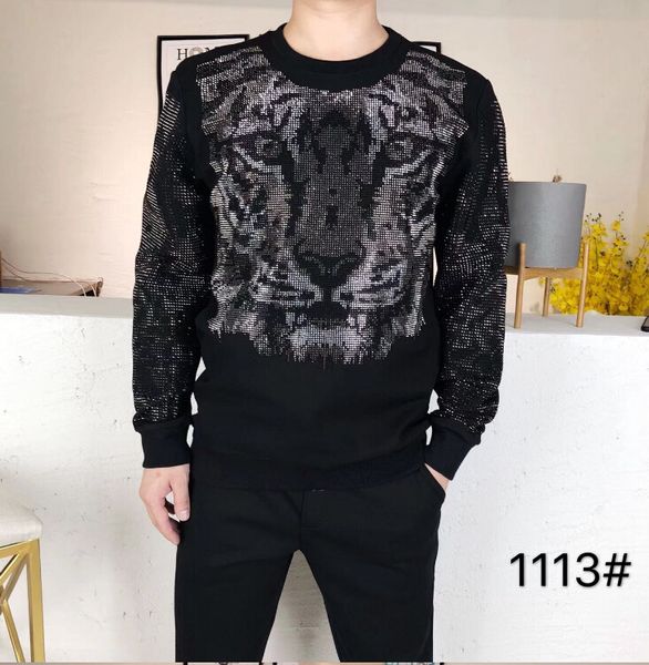 winter autumn new mark of men and women tiger head long sleeve bright broca de hoodies sweatshirt x47s, Black
winter autumn new mark of men and women tiger head long sleeve bright broca de hoodies sweatshirt x47s, Black
