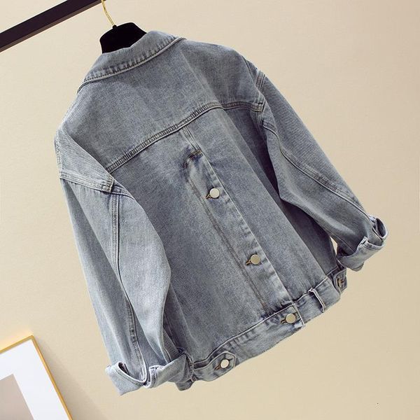2020 spring and autumn new fashion women's denim jacket loose short student coat female casual wild jackets women's clothing, Black;brown 
2020 spring and autumn new fashion women's denim jacket loose short student coat female casual wild jackets women's clothing, Black;brown